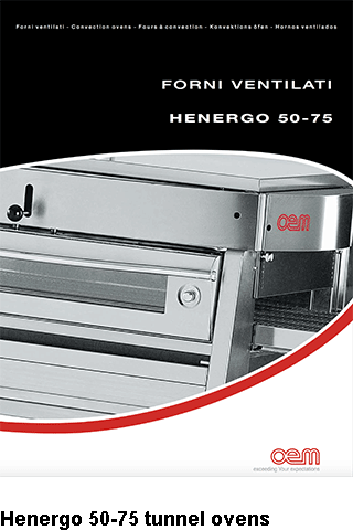 Henergo 50-75 convetion tunnel ovens