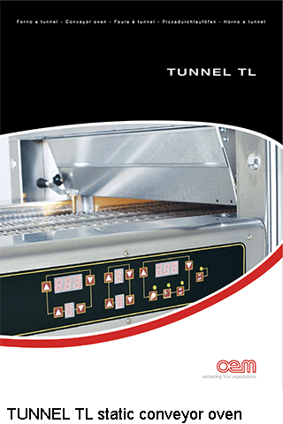 Tunnel TL static conveyor oven